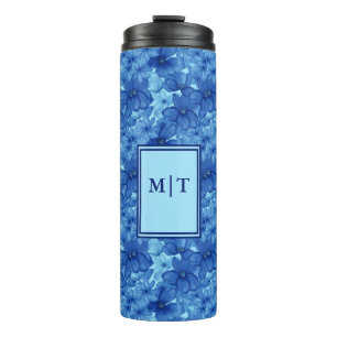 Personalised Floral Decorative Tumbler