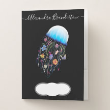 Personalised floral jellyfish
