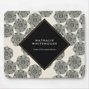 Personalised Floral Mousepad