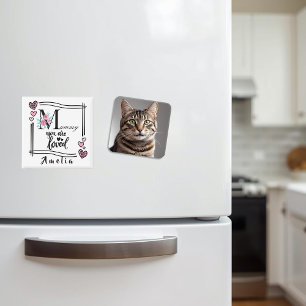 Personalised Floral Mummy Magnet