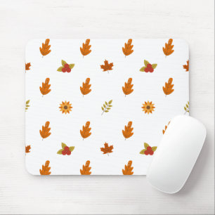Personalised Floral Photo Modern Mouse Pad