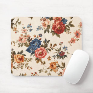 Personalised floral Photo Modern Mouse Pad