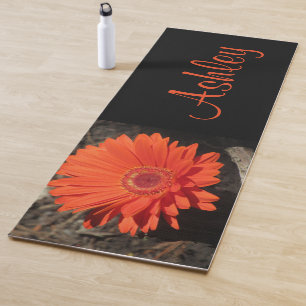  Personalised Floral Photography  Yoga Mat