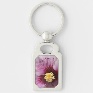 Personalised Flower Keychain