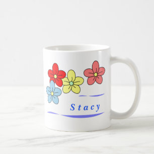 Personalised Flower Mugs