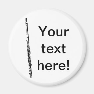 Personalised Flute Magnet