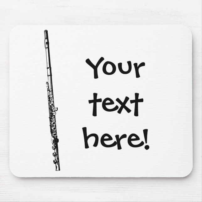Personalised Flute Mouse Pad (Front)