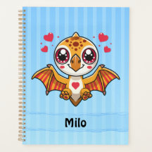 Personalised Flying Dinosaur Planner – Add Name