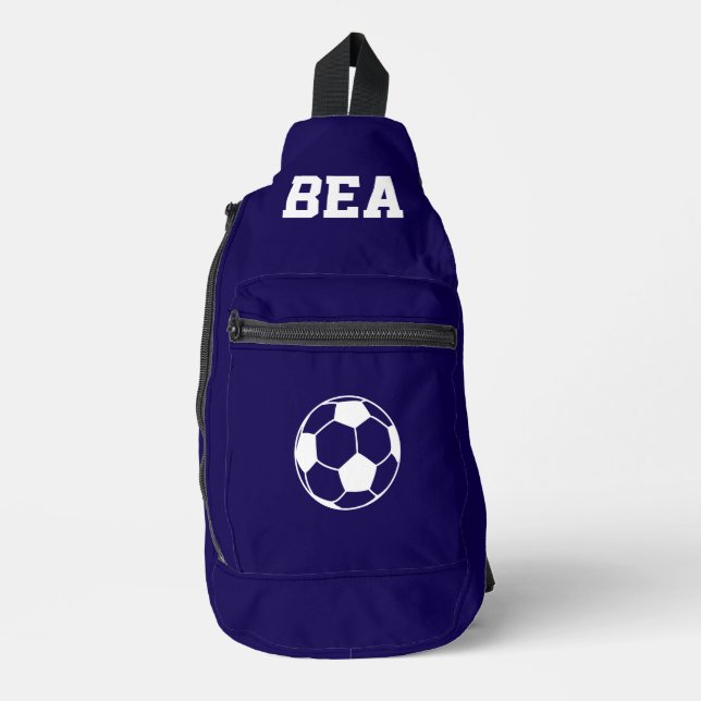 Personalised Football Boot Sling Bag (Front)