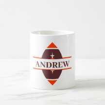 Personalised Football Classic Mug