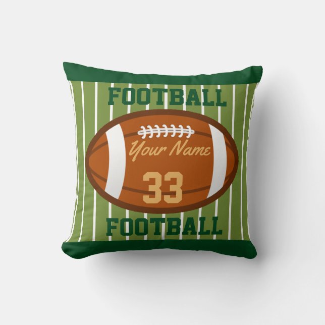Personalised Football Cushion (Front)