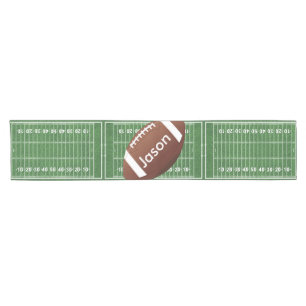Personalised Football Design Table Runner