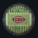 Personalised Football Field Multi-Target 3.0 Dartboard<br><div class="desc">A fun and amazing football inspired dartboard! Perfect for the football or the sports fanatic of the family and fully customisable to add names,  images,  and more if desired. Enjoy!</div>