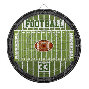 Personalised Football Field Multi-Target Dartboard