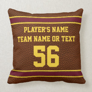 Personalised Football Gift Ideas, Football Pillows