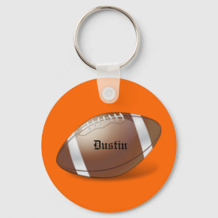 Personalised Football Keychain