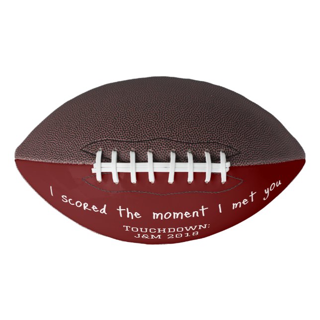 Personalised Football Love Message (Front)