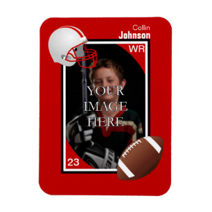 Personalised Football Magnet