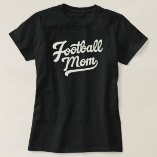 Personalised Football Mum Custom Jersey Number T-Shirt