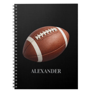 Personalised football notebook Design for kids 