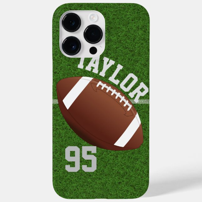 Personalised football player Name and Number Case-Mate iPhone Case (Back)