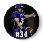 Personalised Football Player Photo And Number