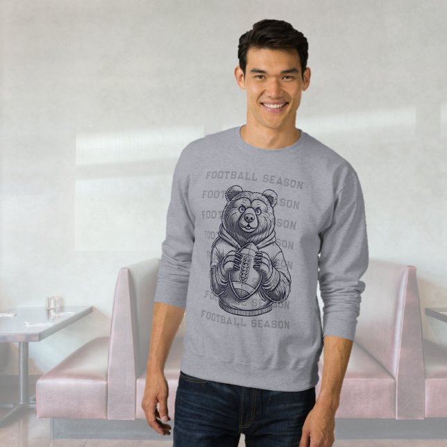 Personalised Football  Sweatshirt (Personalized Football Sweatshirt)