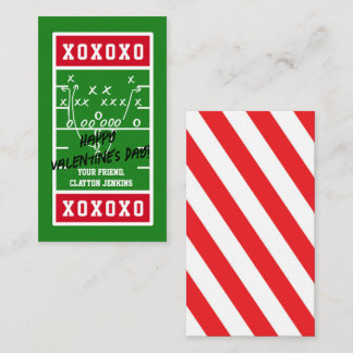 Personalised Football Valentine's Day Cards