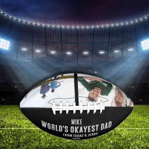 Personalised Football with Family Photo and Custom