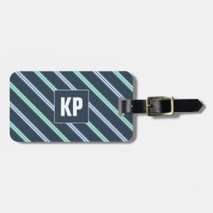 Personalised For Him Modern Cool Masculine Stylish Luggage Tag
