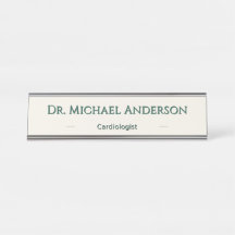 Personalised Forest Green Name Elegant Gift