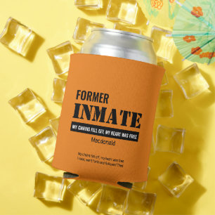 Personalised Former INMATE Christian Can Cooler