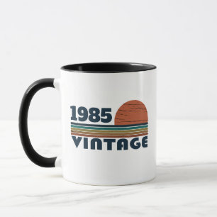 Personalised Forty vintage 40th birthday party Mug