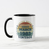 Personalised forty vintage 40th birthday party