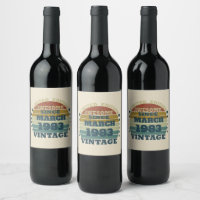 Personalised forty vintage 40th birthday party