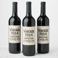 Personalised forty vintage 40th birthday party
