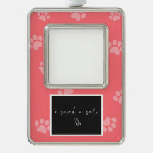 Personalised Framed Ornament