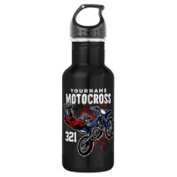 Personalised Freestyle Motocross Racing FMX Trick