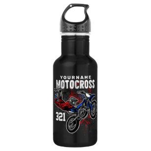 Personalised Freestyle Motocross Racing FMX Trick 532 Ml Water Bottle