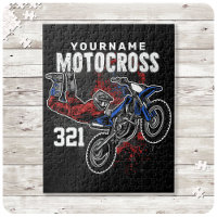 Personalised Freestyle Motocross Racing FMX Tricks