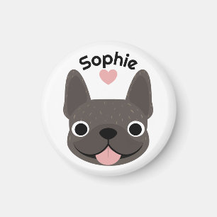 Personalised French Bulldog Magnet, Frenchie gift Magnet