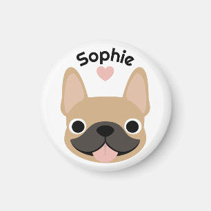 Personalised French Bulldog Magnet, Frenchie gift Magnet