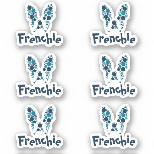 Personalised French Bulldog Name  (Front)