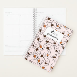 Personalised French Bulldog Planner