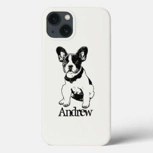Personalised French Bulldog Puppy Pick Your Colour iPhone 13 Case