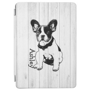 Personalised French Bulldog Puppy Pick Your Colour iPad Air Cover