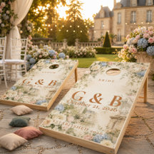 Personalised French Estate Garden Wedding