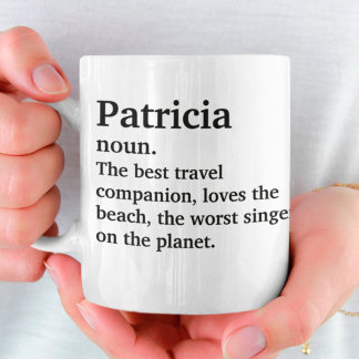 Personalised Friend Name With Funny Definition Coffee Mug