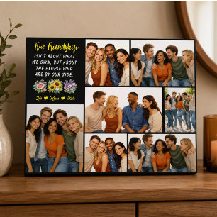 Personalised Friendship Best Friend Plaque