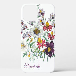 Personalised Fringeflowers/Velvet Trumpet Flowers iPhone 12 Case